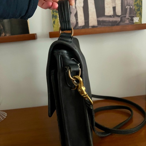 Vintage Coach Station Bag - Black - 1994 - Picture 4 of 10